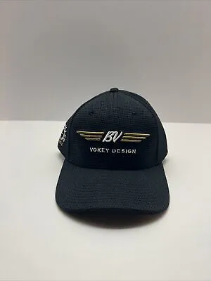 New Titleist Black Bob Vokey Design BV Wings Golf Hat Cap Logo Size M/L Rare • $47.49