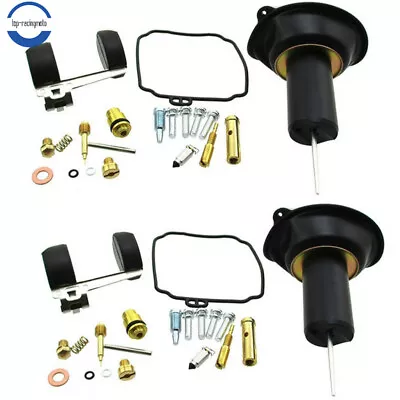 $19.93 • Buy 2 X Carburetor Rebuild Kit For Yamaha V Star 650 XVS650 Custom