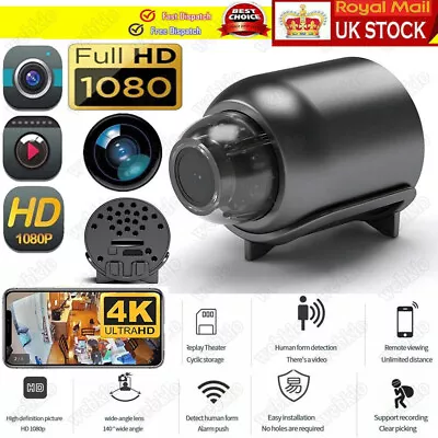 1080P Super Mini Camera Wifi Wireless HD Micro Home Security Cam Night Home • £25.69