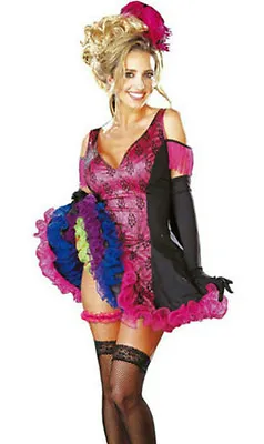 $12.04 • Buy Adult Sexy Show Me Your Can Can Dancer Adult Costume Size Small