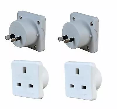£5.99 • Buy UK To Australia Australian New Zealand Tourist Travel Plug Power Mains Adaptor –