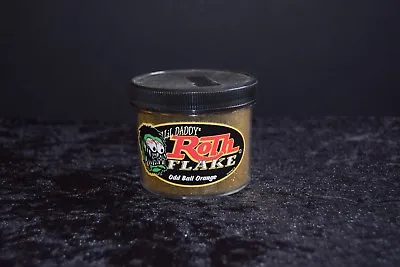 Roth Flake Traditional Oddball Orange Chopper Hotrod VW Metalflake Sparkle Paint • $23.66