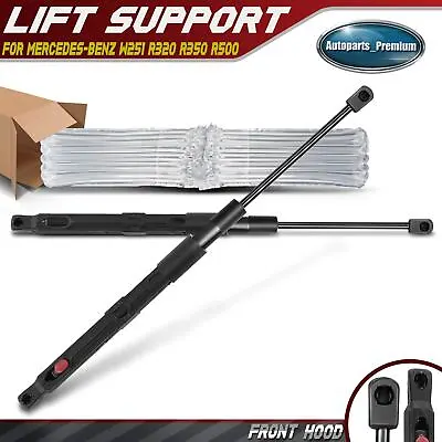 2x Front Hood Lift Support For Mercedes-Benz W251 R320 R350 R500 R63 AMG Wagon • $29.99