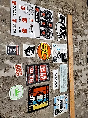 Mountain Bike Sticker Decals Lot  • $22