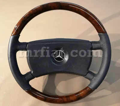 Mercedes R107 W201 W124 W126 Burlwood Steering Wheel New • $690