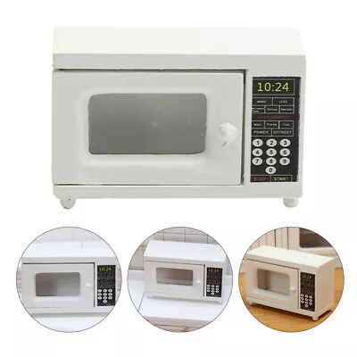 Microwave Oven Model Wood Furniture Retro Decor Home Vintage • $8.61