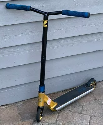 $18.99 • Buy Scooter Fuzion Z250 Entry Level Pro + ROOT INDUSTRIES TURBINE GOLD WHEELS 