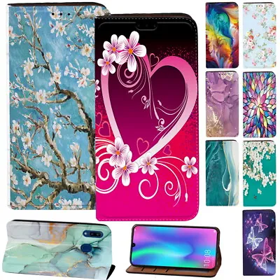 Leather Stand Wallet Cover Case For Samsung Galaxy S8/S9/S10/S10e/S20/S21/S22 • £4.92