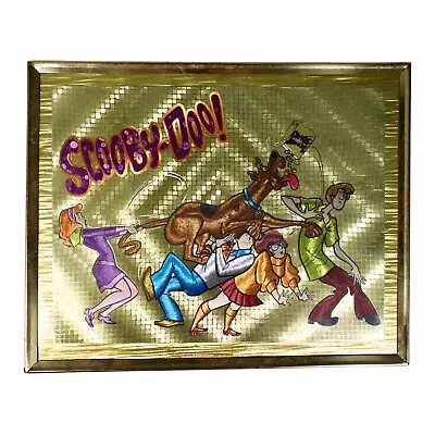 VTG. Scooby Doo Wall Art - Photo Magic Effects Manifestations Metal Gold 8x10 • $33.25