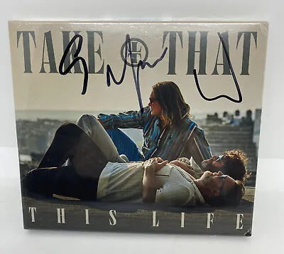Take That - This Life CD Album SIGNED COPY! Gary Barlow Mark Owen & Howard NEW2 • £19.99