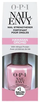 £27.99 • Buy New & Genuine OPI  Nail ENVY Strengthener  DUO -Hawaiian Orchid & Bubble Bath 