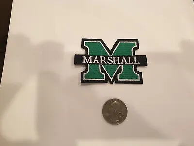 Marshall University Thundering Herd  Embroidered Iron On Patch  3 X2 • $5.95
