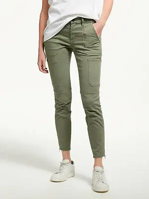 J Brand Utility Cargo Trousers Khaki Green NEW Size  W 24 • $74.51