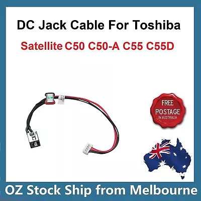 DC Jack Power Cable For Toshiba Satellite C50 C50-A C50D C55 C55D L50 L50D  • $8