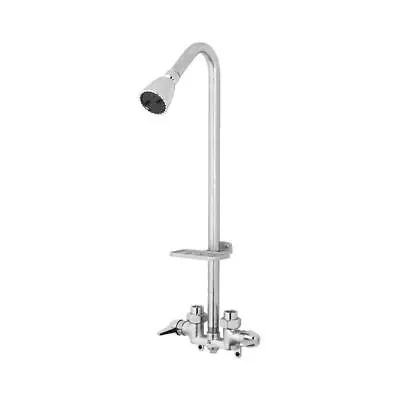 Homewerks Shower Wall Mount Tub Faucet Chrome 2 Handle • $54.99
