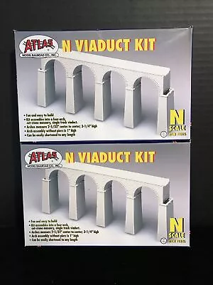 Atlas 2826 N Gauge Viaduct Kit-lot Of 2-nib • $18.50