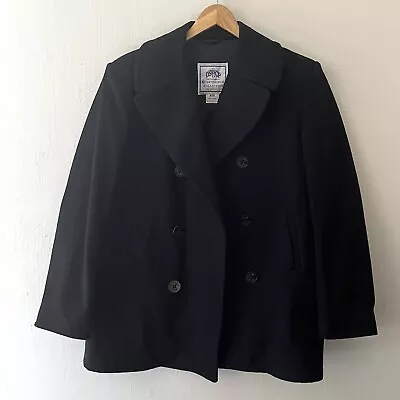 US Navy DSCP Quarterdeck Collection Wool Men’s Pea Coat - 40R • $35