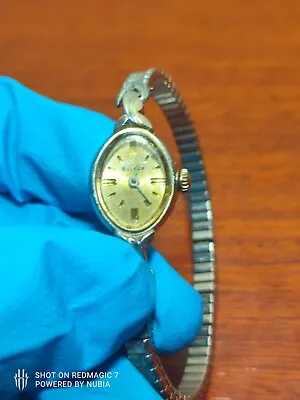 $149 • Buy 1969 Bulova 14k Solid White Gold Ladies Watch