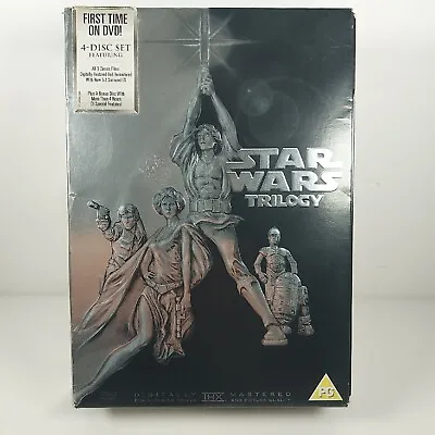 £5.95 • Buy Star Wars Trilogy (Episodes IV-VI) [DVD] [1977] - DVD 4 Disc Box Set FREE P&P