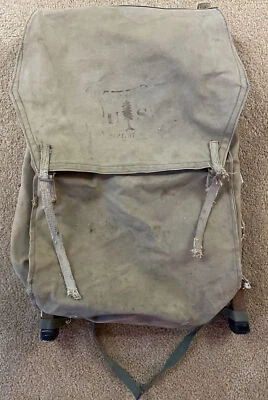 $35 • Buy Vtg US FOREST SERVICE USFS USDA TYPE 1  CANVAS BACKPACK RUCK SACK Pack Board