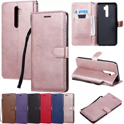 $13.89 • Buy For OPPO AX5 AX7 A5 A9 2020 Magnetic Flip Leather Wallet Card Stand Case Cover