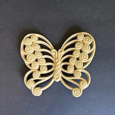 Vintage Butterfly Wall Decor Burwood Products Co Cream EUC • $12