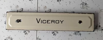Vintage Viceroy Wood Stove Enamel Sign • $63.74