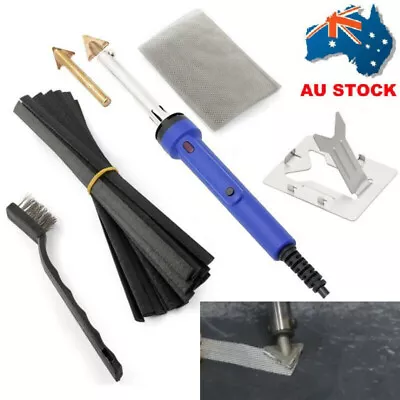 Plastic Welding Soldering Iron Kit Car Bumper Dashboard Kid Repair Welder Tool ~ • $27.99