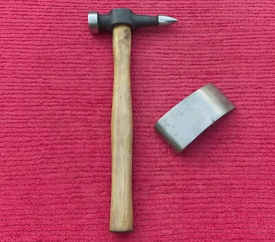 Vintage Panel Beating Hammer & Dolly Panel Beater Old Vintage Tools • £9.99