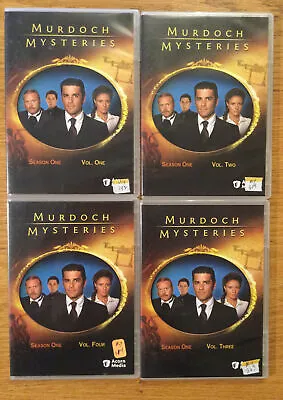 Murdoch Mysteries Season 1 (4-DVD Set). Used Good Condition!! • $24.98