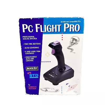 Vintage 1997 Performance PC Flight Pro Joystick Model SV 215 Auto Centering • $11.70