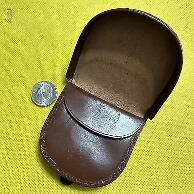 Vintage Leather Horseshoe Change Coin Purse • $15.99