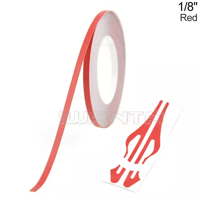 1/8  3mm Pinstriping Pin Stripe DIY Line Roll Vinyl Tape Decal Car Sticker 32ft • $6.99