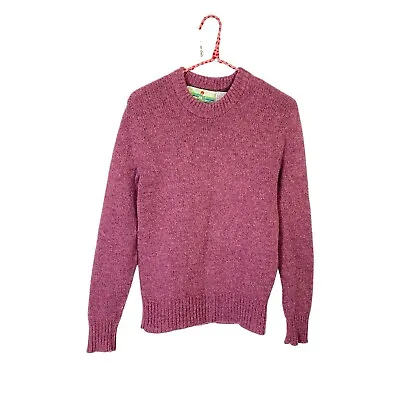 Vintage Eastern Mountain Sports EMS Mauve Purple Pink Wool Pullover Sweater Med • $16.80