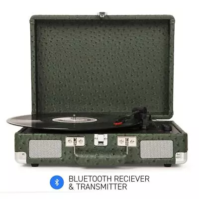 Crosley Cruiser Bluetooth Portable Turntable (Ostrich) • $206.09