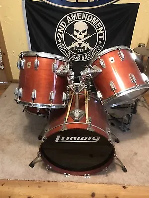 Vintage 5 Piece Ludwig Drum Kit • $950