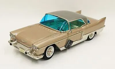 Marusan Cadillac Eldorado Brougham #148 Kenya Beige Metallic Tin Friction Car • $544