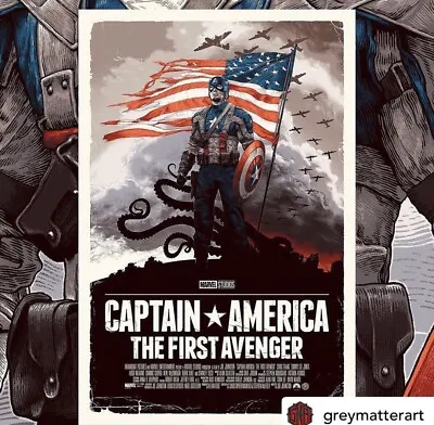 MARVEL Captain America The First Avenger Freedom Variant By Gabz BNG Nt Mondo • $164.99