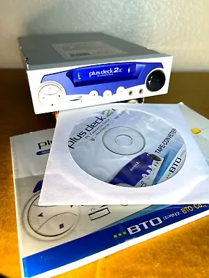 Plus Deck 2C PC Cassette Deck Tape To MP3 Converter - Untested • $125