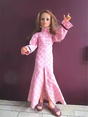 Vintage 1972 Ideal Harmony Doll Toy 22  Jointed 1970s Original Outfit Pretty  • $21