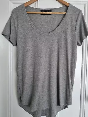 Decjuba Rib Tshirt Size Large Grey • $10