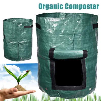 £10.79 • Buy Compost Bin Clean For Home Garden Waste Composter Grow Bag Eco Friendly Tool