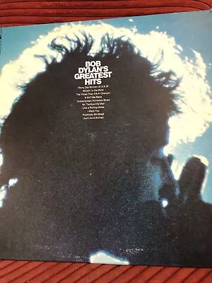 Bob Dylan Greatest Hits 1972 LP Columbia PC9463 (VG+) With Milton Glaser Poster • $100