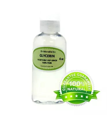4 Oz Glycerine (glycerin) Usp Grade Vegetable Pure • $3.18
