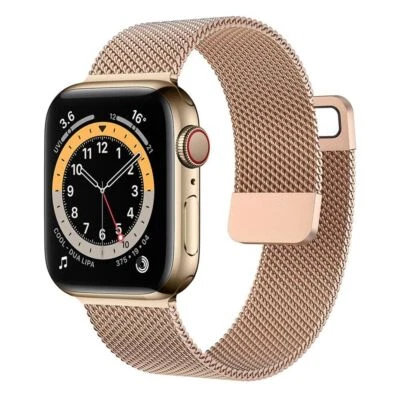 $6.59 • Buy Magnetic Loop Metal Strap Band For Apple Watch IWatch Serie 8 7 4 5 6 Se 3 2 1