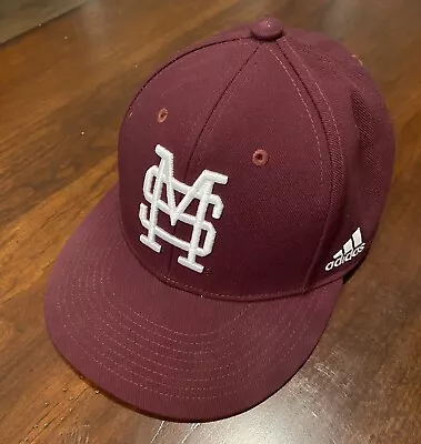 Mississippi State Bulldogs Baseball Adidas On Field Fitted Hat Climalite Size 7 • $14.99