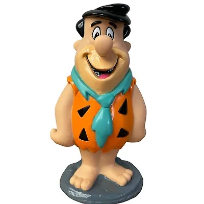 1994 Fred Flintstone Vintage Plastic Bank Hanna Barbera 8  Collectible Toy New • $19.99