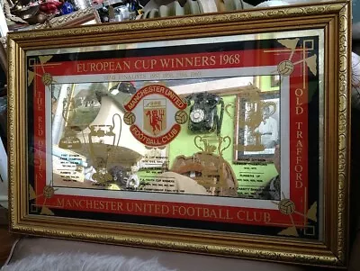 Manchester United Football Club 1968 Centenary Mirror All Trophies Listed Mufc  • £297