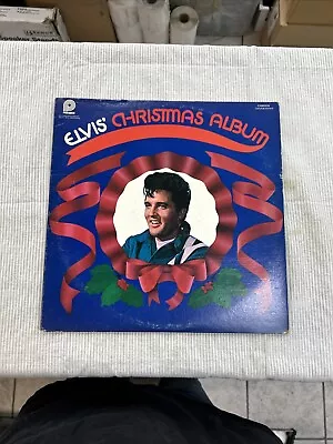 Elvis Christmas Album LP Vinyl 1970 CAS-2428 Stereo Pickwick RCA Elvis Presley • $10