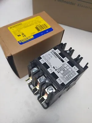 Square D THREE PHASE 50 AMP CONTACTOR 120 VOLT COIL • $90